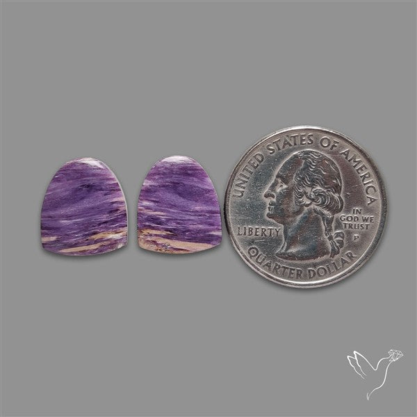 Charoite Pair
