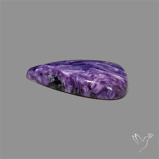 Charoite Cabochon Top Grade Material Deep Purple