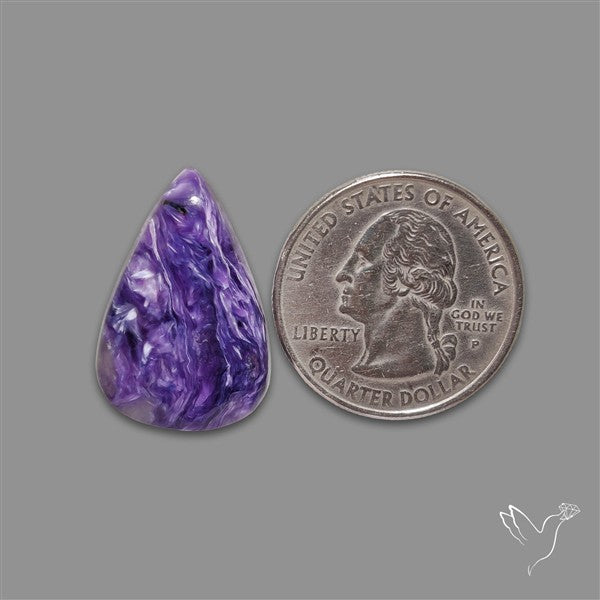 Charoite Cabochon Top Grade Material Deep Purple