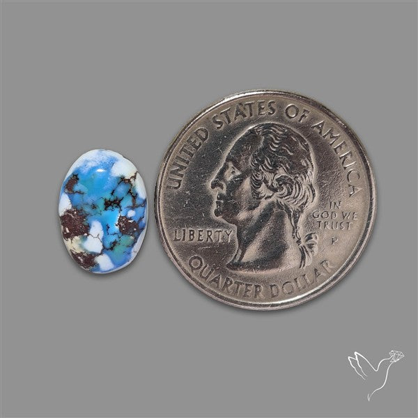 Rare Golden Hill Turquoise Cabochon