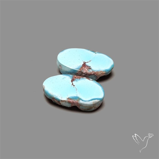 Rare Golden Hill Turquoise Pair