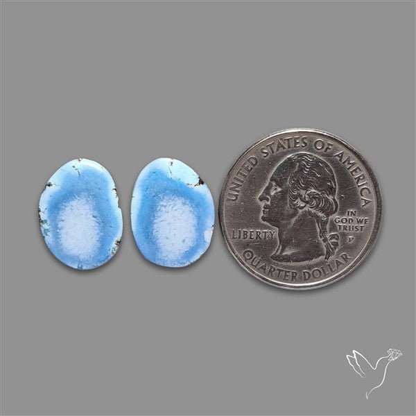 Rare Golden Hill Turquoise Pair