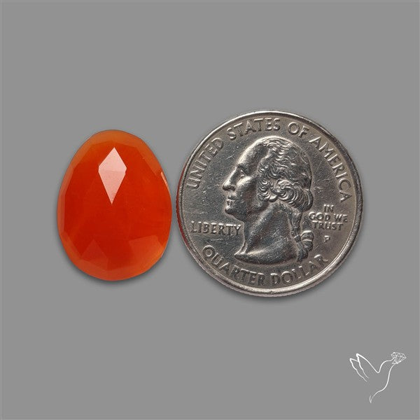 Rose Cut Carnelian Agate