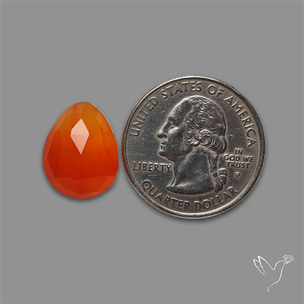 Rose Cut Carnelian Agate