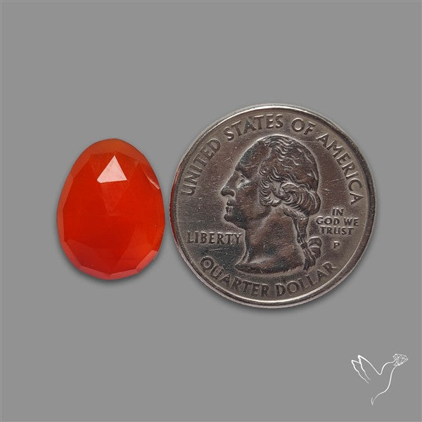 Rose Cut Carnelian Agate
