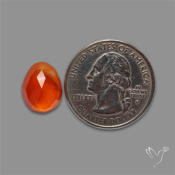 Rose Cut Carnelian Agate