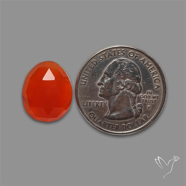 Rose Cut Carnelian Agate