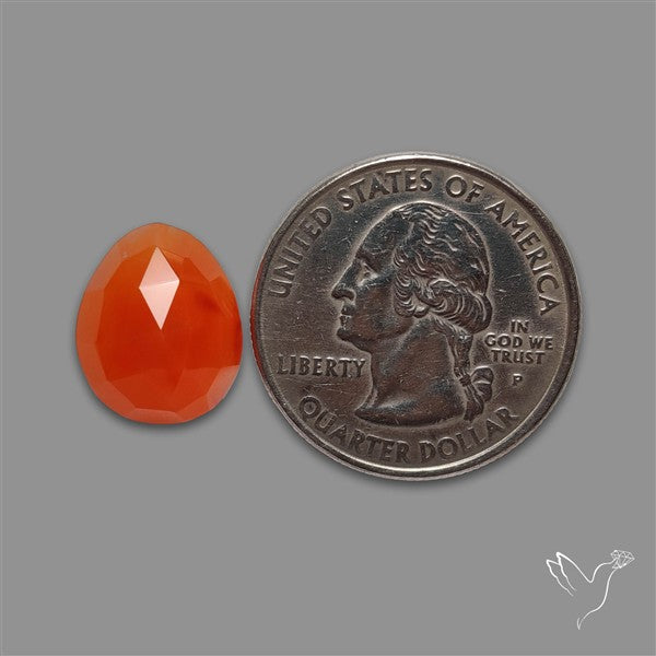 Rose Cut Carnelian Agate