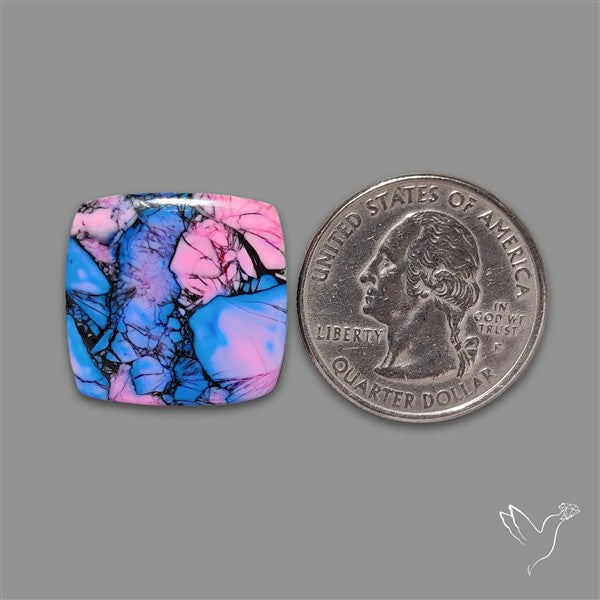 Mohave Turquoise Mosaic Cabochon