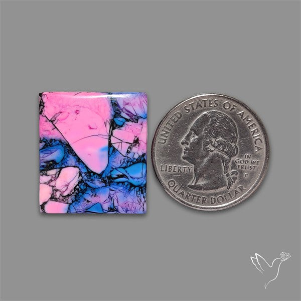 Mohave Turquoise Mosaic Cabochon