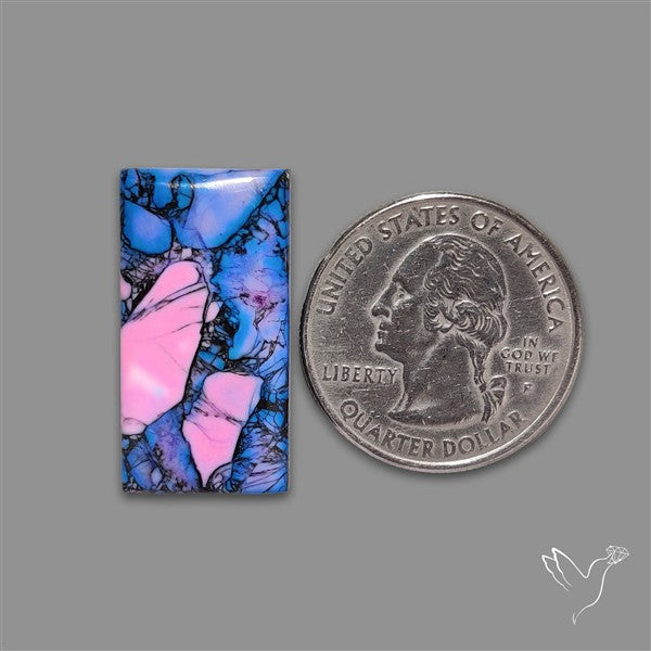 Mohave Turquoise Mosaic Cabochon