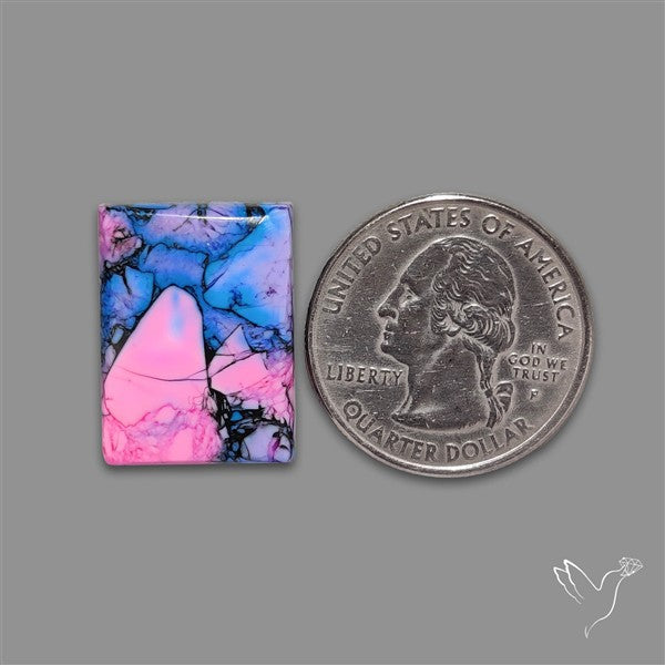 Mohave Turquoise Mosaic Cabochon