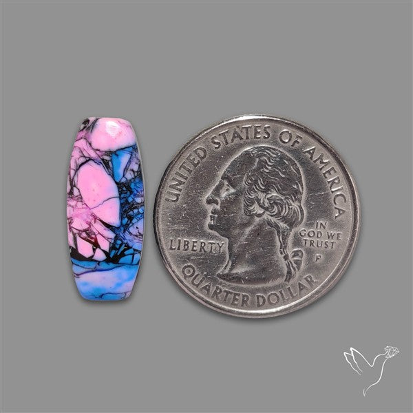Mohave Turquoise Mosaic Cabochon