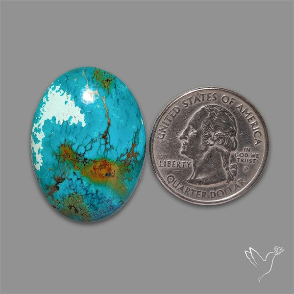 Hubei Turquoise Cabochon