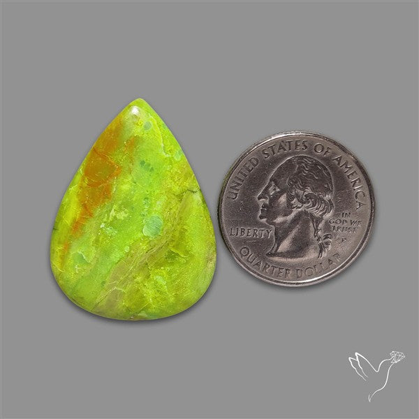 Rare Gaspeite Cabochon