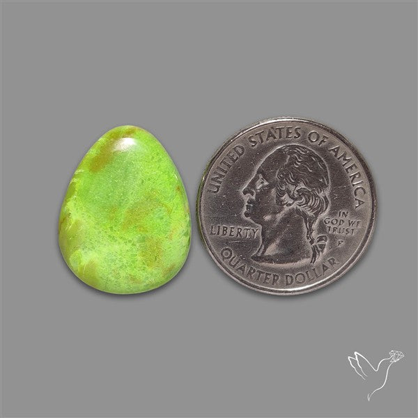 Rare Gaspeite Cabochon