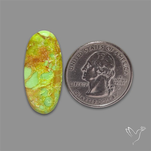 Rare Gaspeite Cabochon