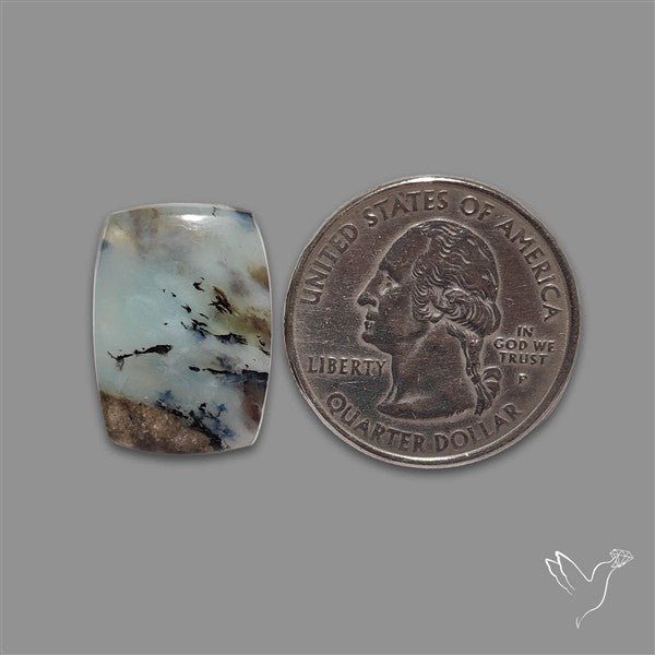 Peruvian Blue Opal Cabochon