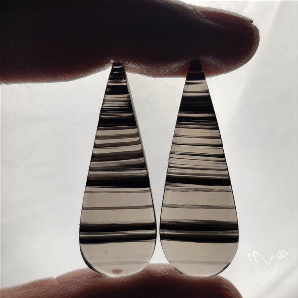 Midnight Obsidian Pair