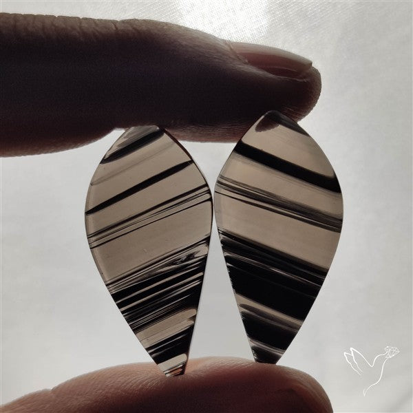 Midnight Obsidian Pair