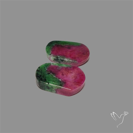 Ruby In Zoisite Pair