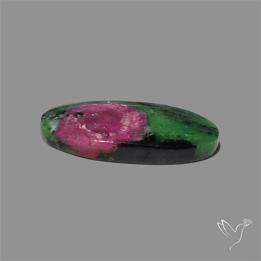 Flashy Ruby Zoisite Cabochon