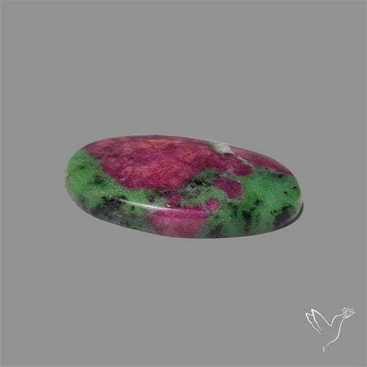 Flashy Ruby Zoisite Cabochon