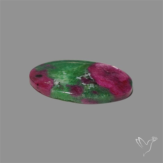 Flashy Ruby Zoisite Cabochon