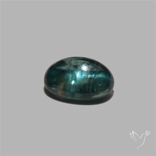 Deep Sea Green Kyanite Cabochon