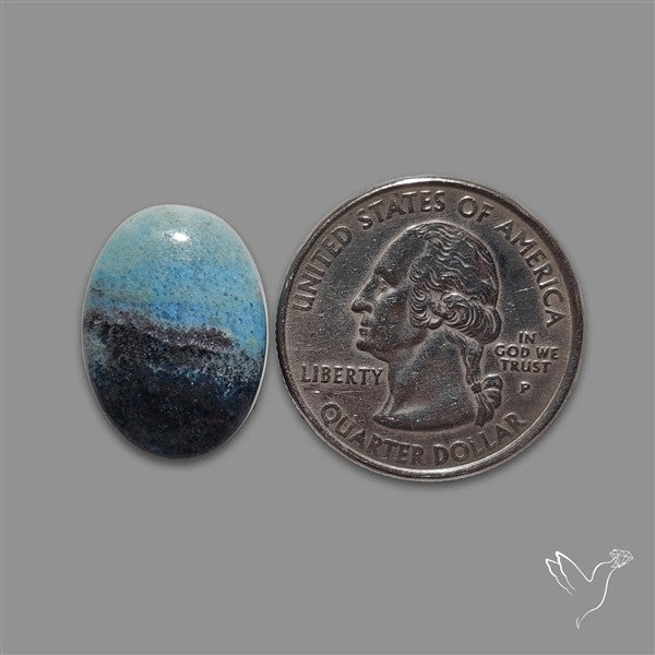 Trolleite Quartz Cabochon