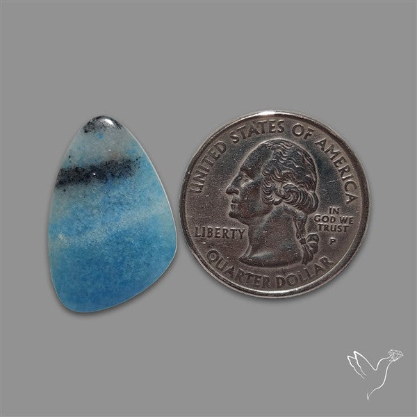 Trolleite Quartz Cabochon