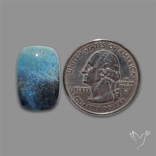Trolleite Quartz Cabochon