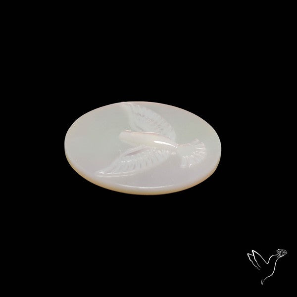 Mother Of Pearl Bird Carving