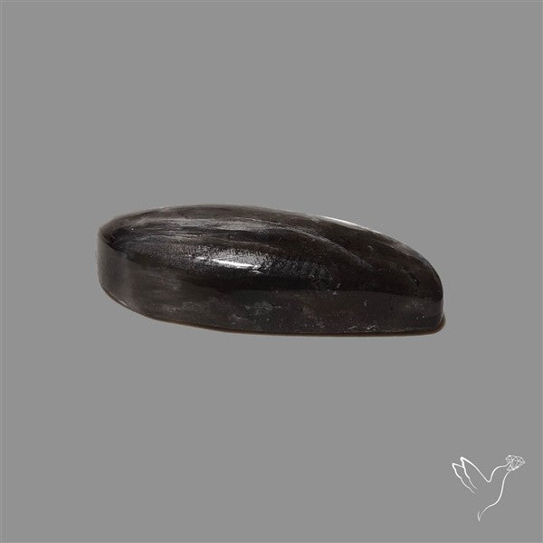 Black Moonstone With Sunstone Inclusions Cabochon