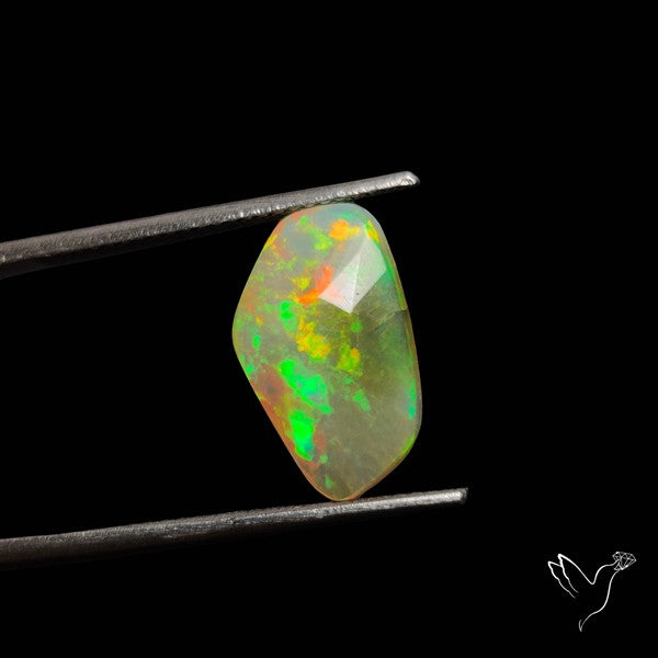 Rose Cut Ethiopian Opal