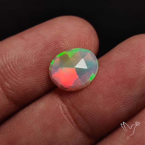 Rose Cut Ethiopian Opal