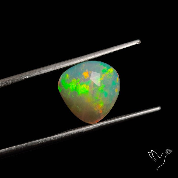 Rose Cut Ethiopian Opal
