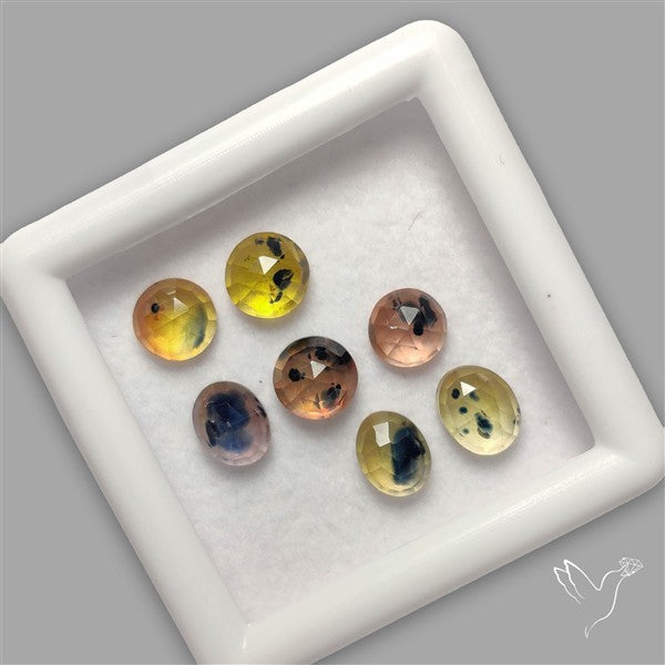 Rose Cut Songea Sapphire Fine Gemstone Lot