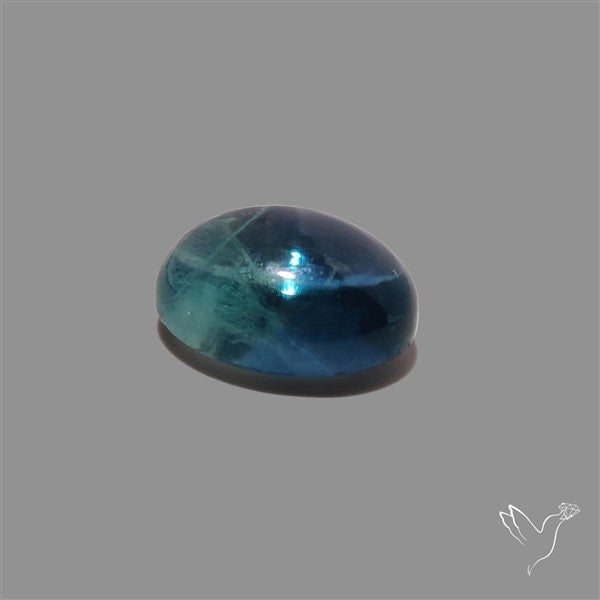 Belgian Teal Fluorite Cabochon