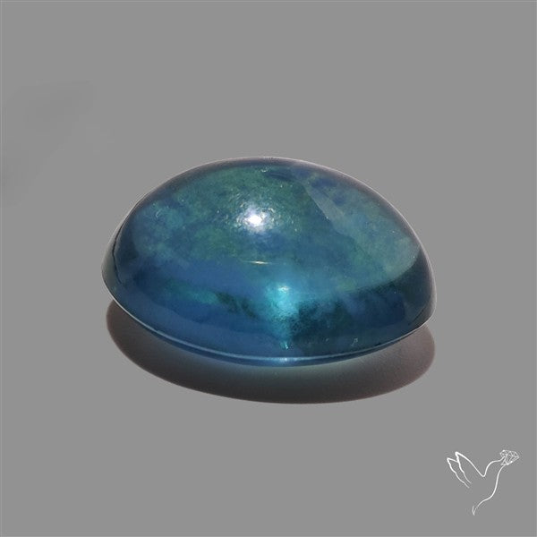 Belgian Teal Fluorite Cabochon