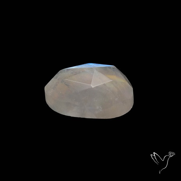 Rose Cut Rainbow Moonstone
