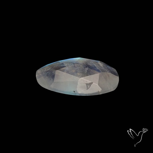 Rose Cut Rainbow Moonstone