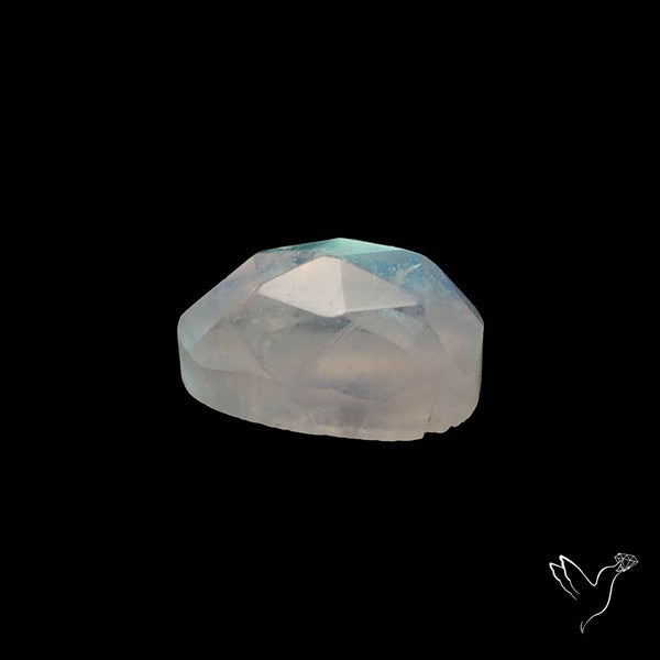 Rose Cut Rainbow Moonstone