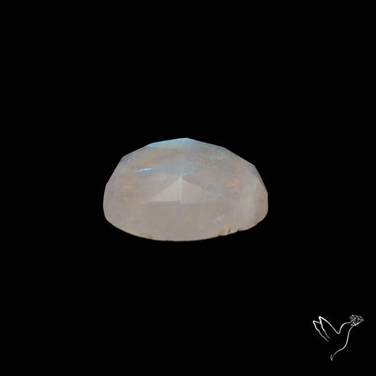 Rose Cut Rainbow Moonstone