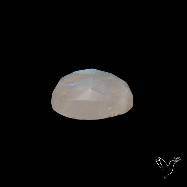 Rose Cut Rainbow Moonstone