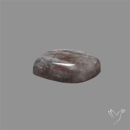 Black Moonstone With Sunstone Inclusions Cabochon
