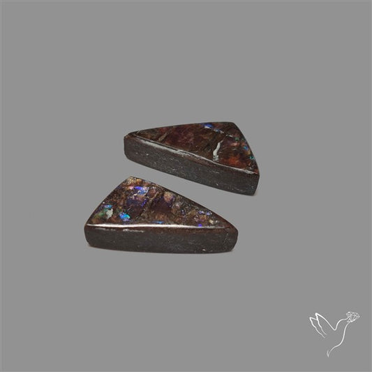 Aolite Cabochon Pair High Grade