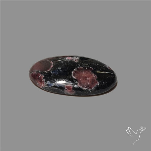 Ruby in Arfvedsonite Cabochon