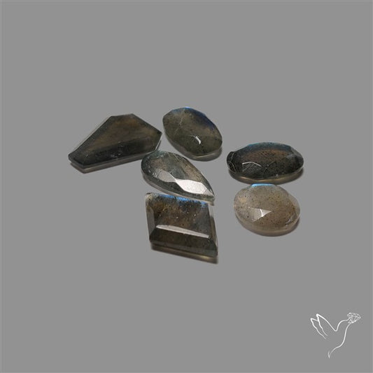 Step Cut Labradorite Lot