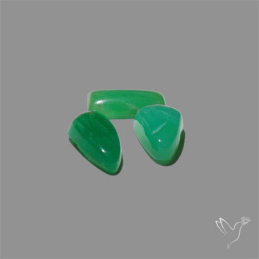 Chrysoprase Cabochons Lot